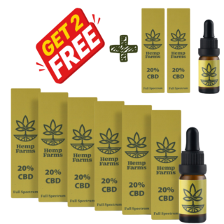 CBD Olej Full Spectrum – Super Combo 6 x 20% (12000mg)